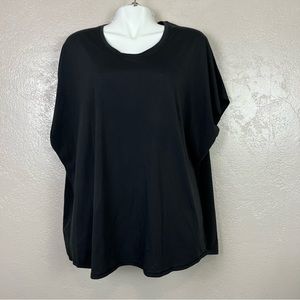 5 for $30 Athletic works women short sleeve‎ black top size XL